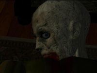 une photo d'Ã©cran de Resident Evil sur Sega Saturn